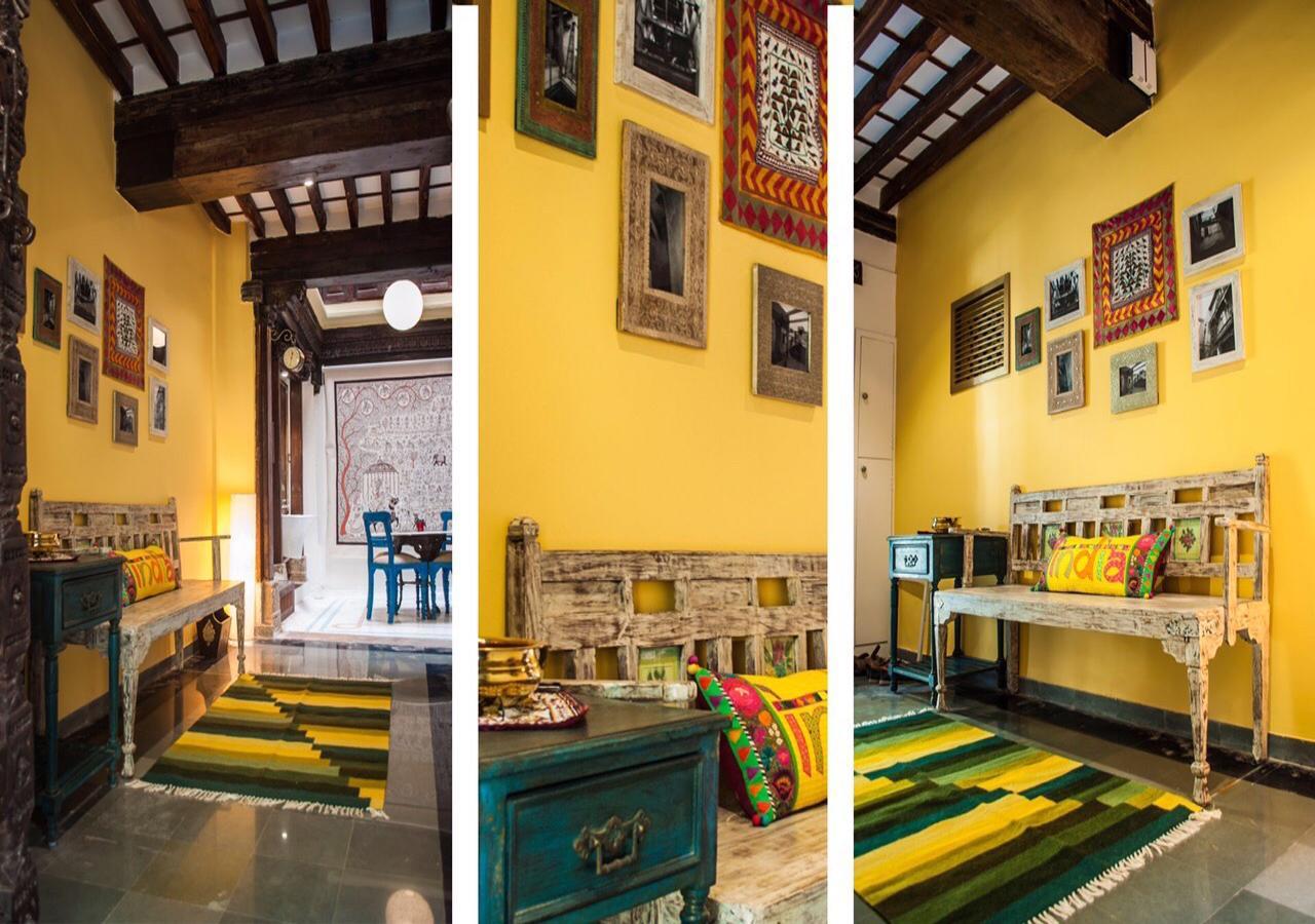 Отель Dodhia Haveli Ахмедабад Экстерьер фото